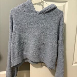 Sincerely Jules Soft Blue Hooded Sweater